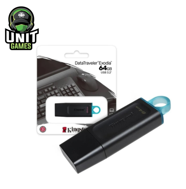 Pendrive KINGSTON 64GB DataTraveler Exodia USB 3.2