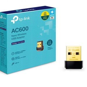 USB Wireless TP-LINK Archer T2U AC600 Nano+ Bluetooth 4.2 Dual Band