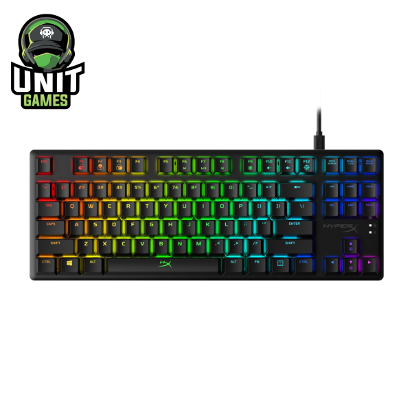 Teclado Mecanico HYPERX Alloy Origins Tenkeyless HX Aqua