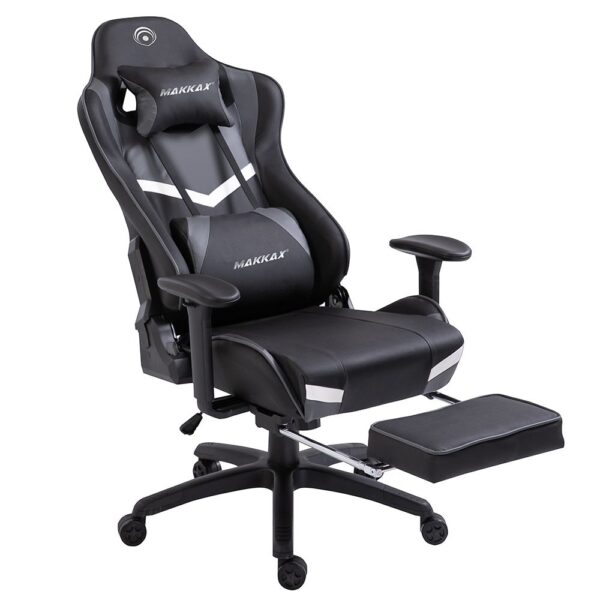 Silla Gamer ROLL AL-1C GRAY BLACK - Imagen 2