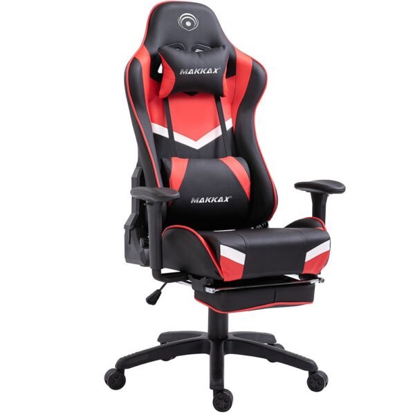 Silla Gamer ROLL AL-1C RED BLACK - Imagen 2