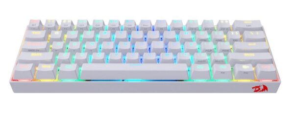 Teclado Mecanico REDRAGON DRACONIC PRO White K530 RGB-Pro Switch Brown - Imagen 4