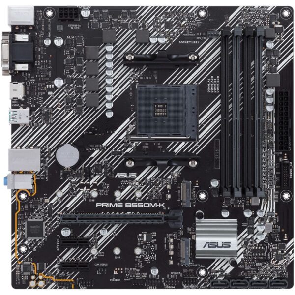 Motherboard ASUS Prime B550M-K AM4 - Imagen 2