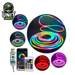 TIRA LED NEON RGB Rítmica USB
