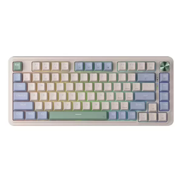 Teclado Mecanico REDRAGON UCAL PRO Cream Purple Green - Imagen 5