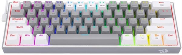 Teclado Mecanico REDRAGON Fizz Pro K616 Grey/White - Imagen 3