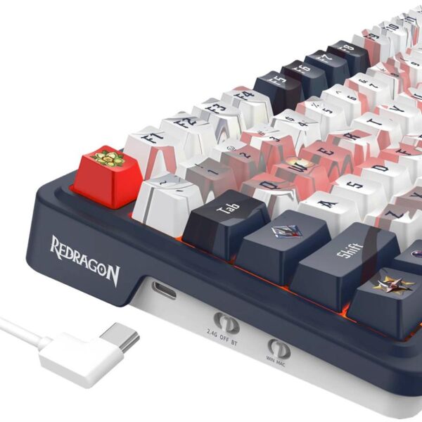 Teclado Mecanico REDRAGON EISA Inhalambrico Anime - Imagen 3