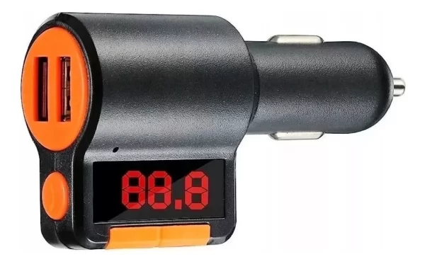 Transmisor Modulador FM con cargador para Auto Bluetooth Fulltotal KCB-905 - Imagen 3