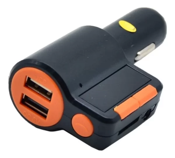 Transmisor Modulador FM con cargador para Auto Bluetooth Fulltotal KCB-905 - Imagen 2