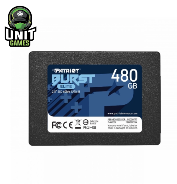 SSD PATRIOT Burst Elite SATA 480GB