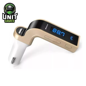 Transmisor Modulador FM con cargador para Auto Bluetooth FULLTOTAL Carg7 Color Dorado