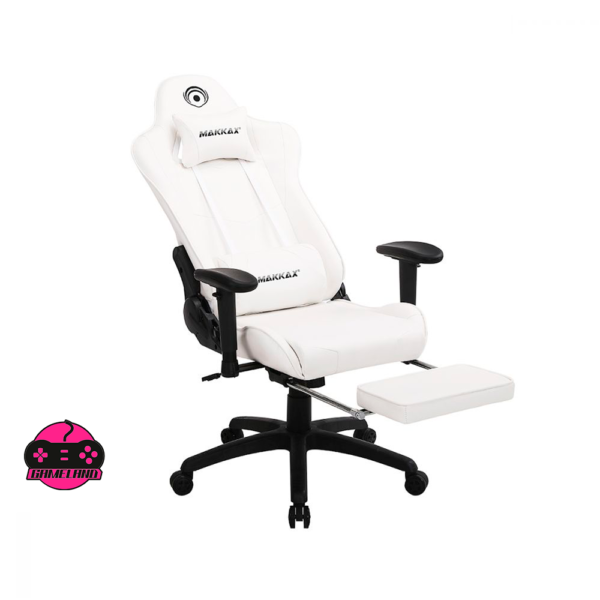 Silla Gamer  MAKKAX Snow Al-1C White