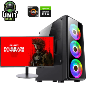 PC Gamers Ryzen 7 5700 con RTX 2060 Super y Monitor 22″ 75hz