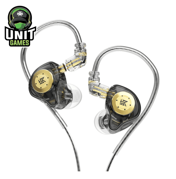 Auriculares In Ear KZ EDX PRO Negro Monitoreo Sin Micrófono