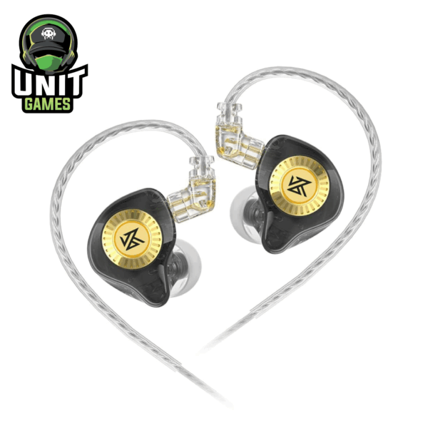 Auriculares In Ear KZ EDX ULTRA Negro Monitoreo Sin Micrófono