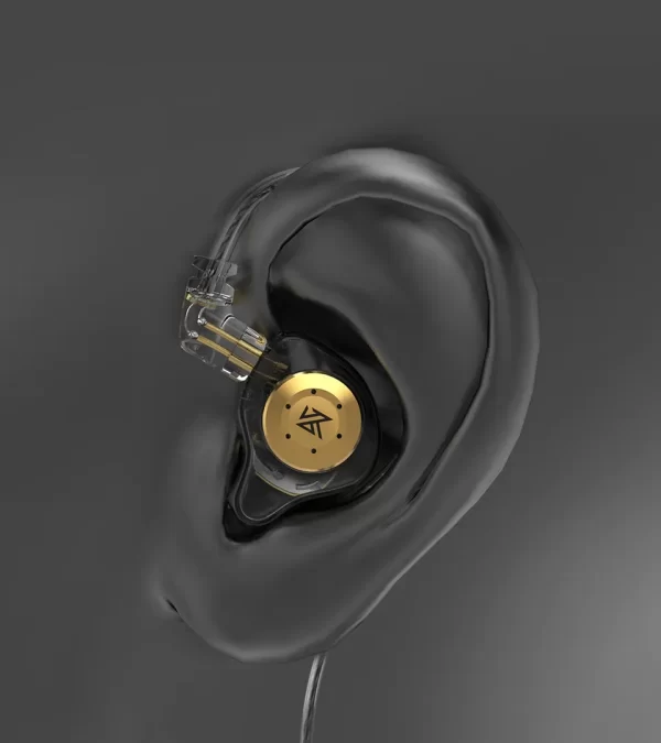Auriculares In Ear KZ EDX PRO Negro Monitoreo Sin Micrófono - Imagen 2