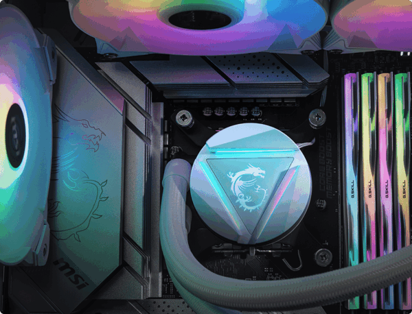 WaterCooling MSI MAG CoreLiquid 204R V2 White - Imagen 3