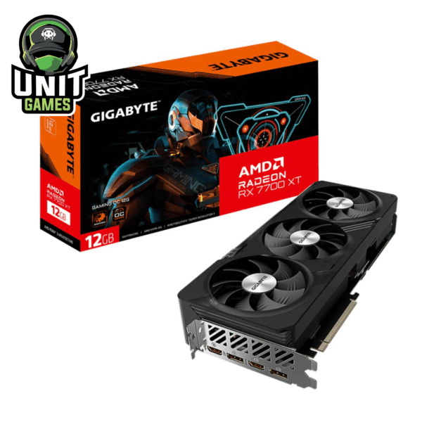 Placa de Video GIGABYTE Radeon RX 7700 XT Gaming OC 12GB