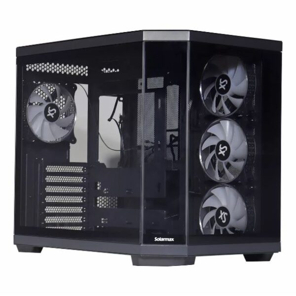 Gabinete SOLARMAX CM-B950 Black - Imagen 2