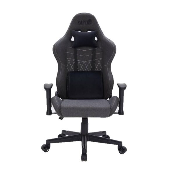 Silla Gamer RAPTOR Throne R1 Tela Negra - Imagen 2