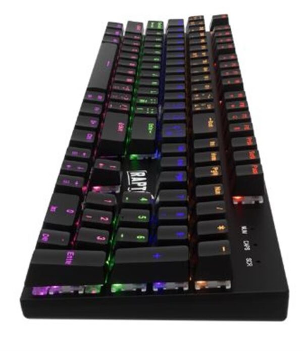 Teclado Mecánico RAPTOR Fireclaw M104 - Imagen 2