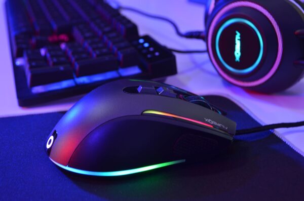 Mouse AUREOX LaserSight Negro - Imagen 3