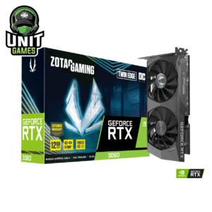 Placa de Video ZOTAC Gaming RTX 3060 12GB Twin Edge OC