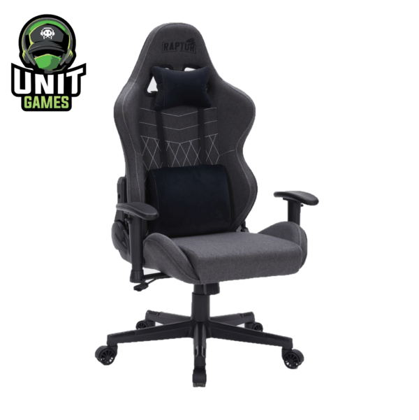 Silla Gamer RAPTOR Throne R1 Tela Negra