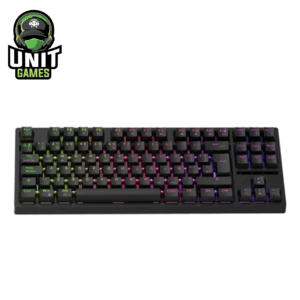 Teclado Mecanico Inalambrico SOLARMAX GMKB88RB Negro Switch Red