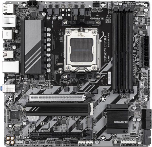 Motherboard GIGABYTE B850M DS3H AM5 - Imagen 3