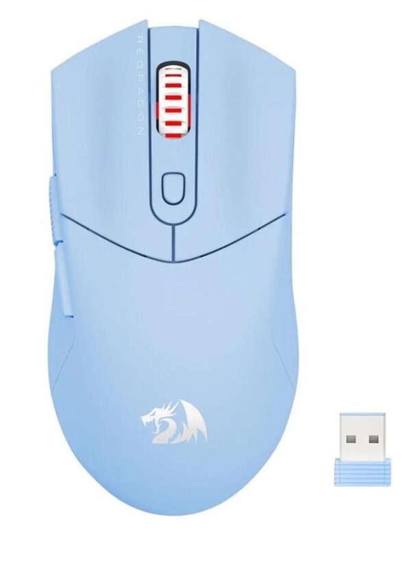 Mouse Inalambrico REDRAGON Star Pro Celeste - Imagen 3