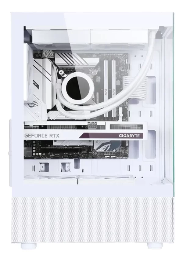 Gabinete FORMULA V Line Crystal Z1+ White - Imagen 4