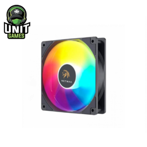 Fan Cooler NETMAK NM-8025 Transparente FRGB 8x8