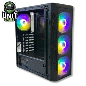 Gabinete GMX 170 + Fuente 500W 80 Plus
