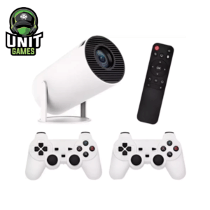 Mini Proyector PRO-GGBN938 Ultra HD + Tv Box Android + Juegos retro + 2 Joystick