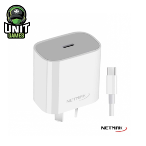Cargador Celular NETMAK NM-CP8 20W Tipo C con Cable