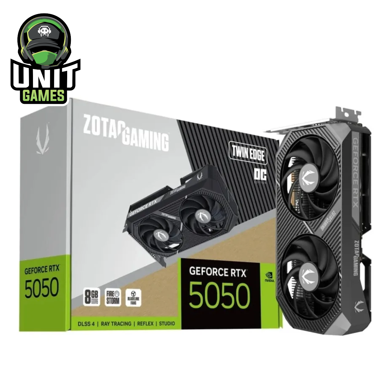 Placa de Video ZOTAC RTX 5050 8GB