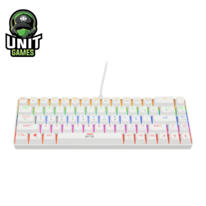 Teclado Mecanico RAPTOR Fireclaw M68 Blanco