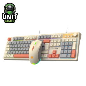 Teclado + Mouse Membrana NETMAK NM-TM34 RGB