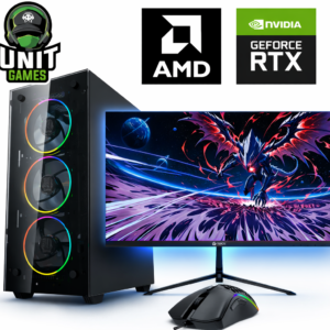 PC Gamers Ryzen 5 5500 con RTX 5050 8GB y Monitor 22″ 100Hz  + !! Regalo !!
