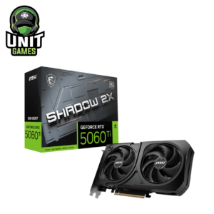 Placa de Video MSI RTX 5060Ti Shadow 2X Plus 8GB