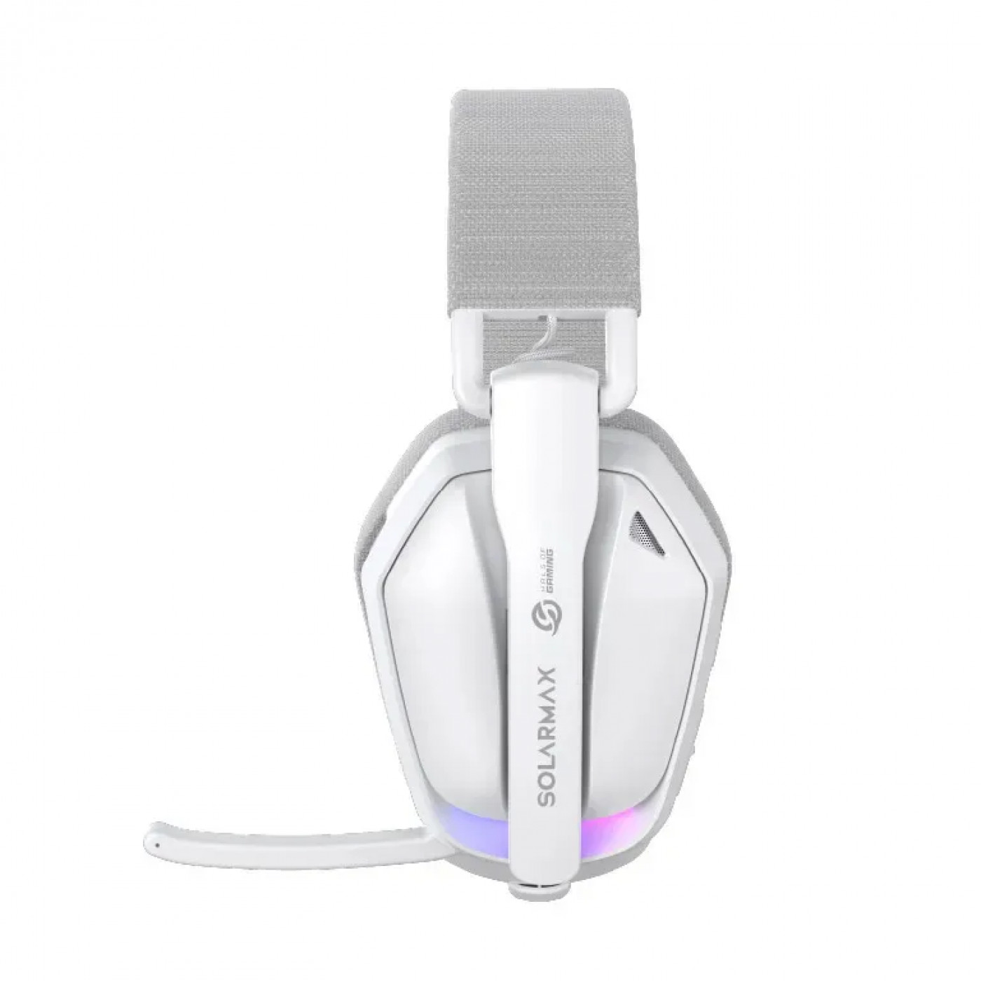 Auriculares SOLARMAX GHW97B RGB Tri-Modo Blanco - Imagen 2