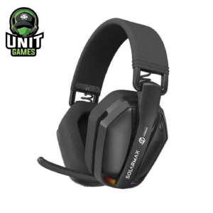 Auriculares SOLARMAX GHW97B RGB Tri-Modo Negro