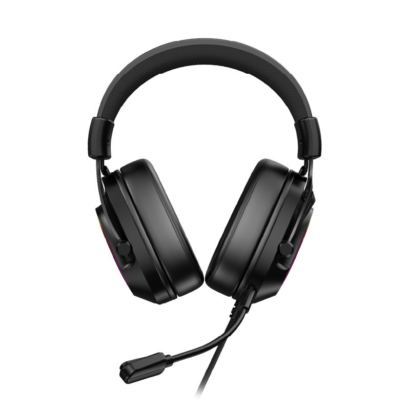 Auriculares SOLARMAX GHS59B RGB Negro - Imagen 4
