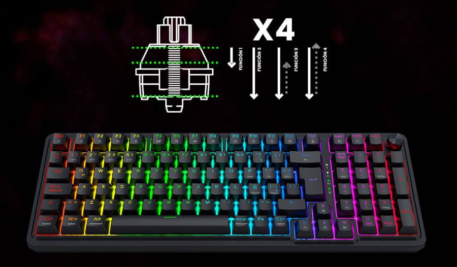 Teclado Mecanico REDRAGON Eisa Magnetico - Imagen 4