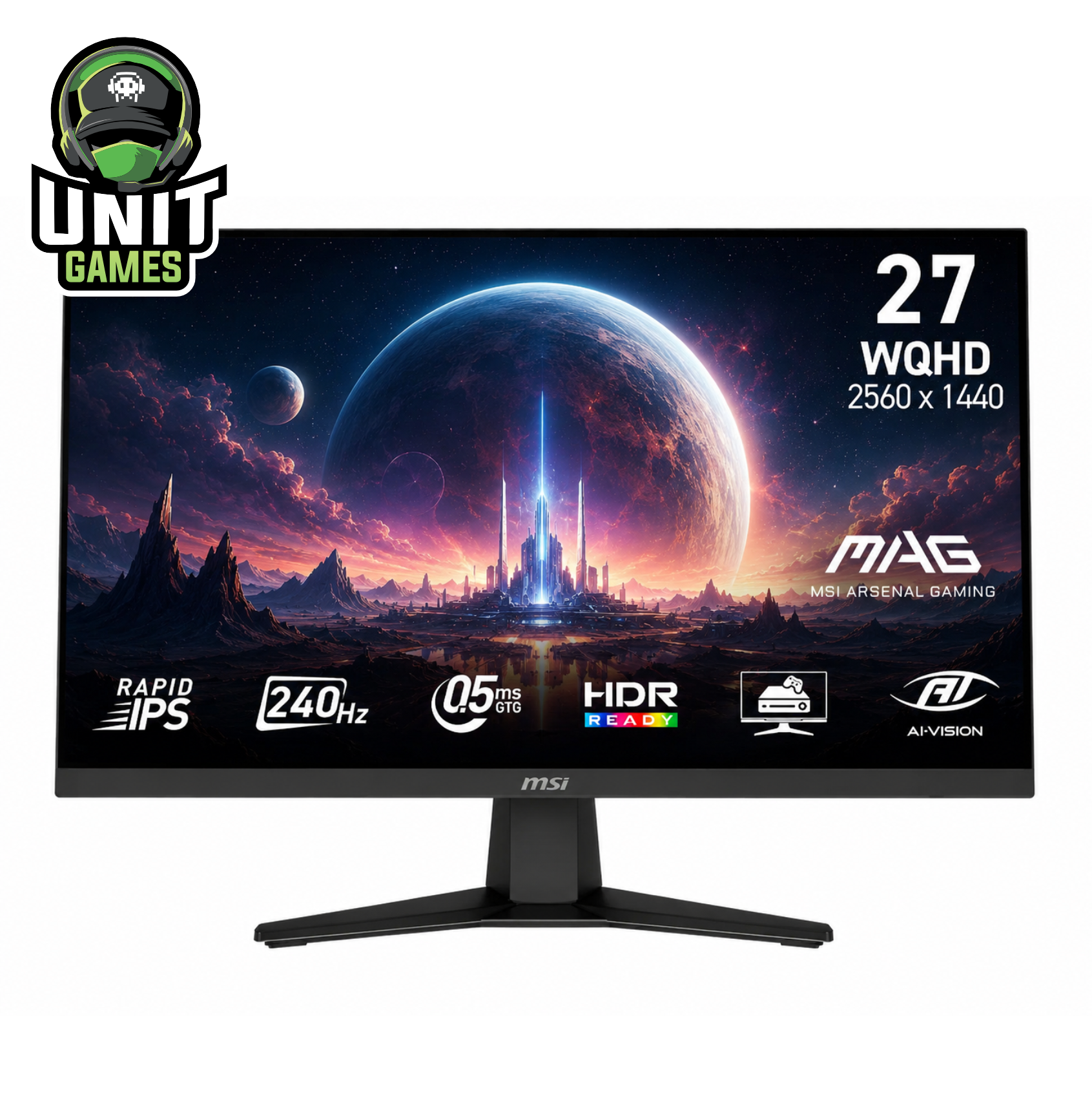 Monitor MSI MAG 27´´ 274QF X24 240hz QHD 2K