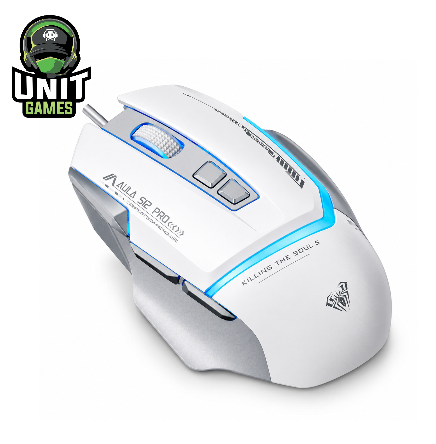 Mouse AULA S12 Pro Wired White