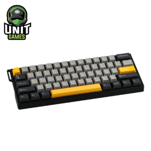 Teclado Mecanico AULA Win60HE Max Dark Grey/Light Grey/Yellow 8Hkz Magnetico