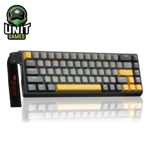 Teclado Magnetico AULA Win68HE Max Black/Grey/Yellow 8Khz