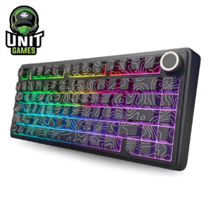 Teclado Mecanico Inalambrico AULA F75 Counter Line Star Vector
